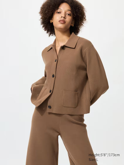 Milano Ribbed Knitted Jacket