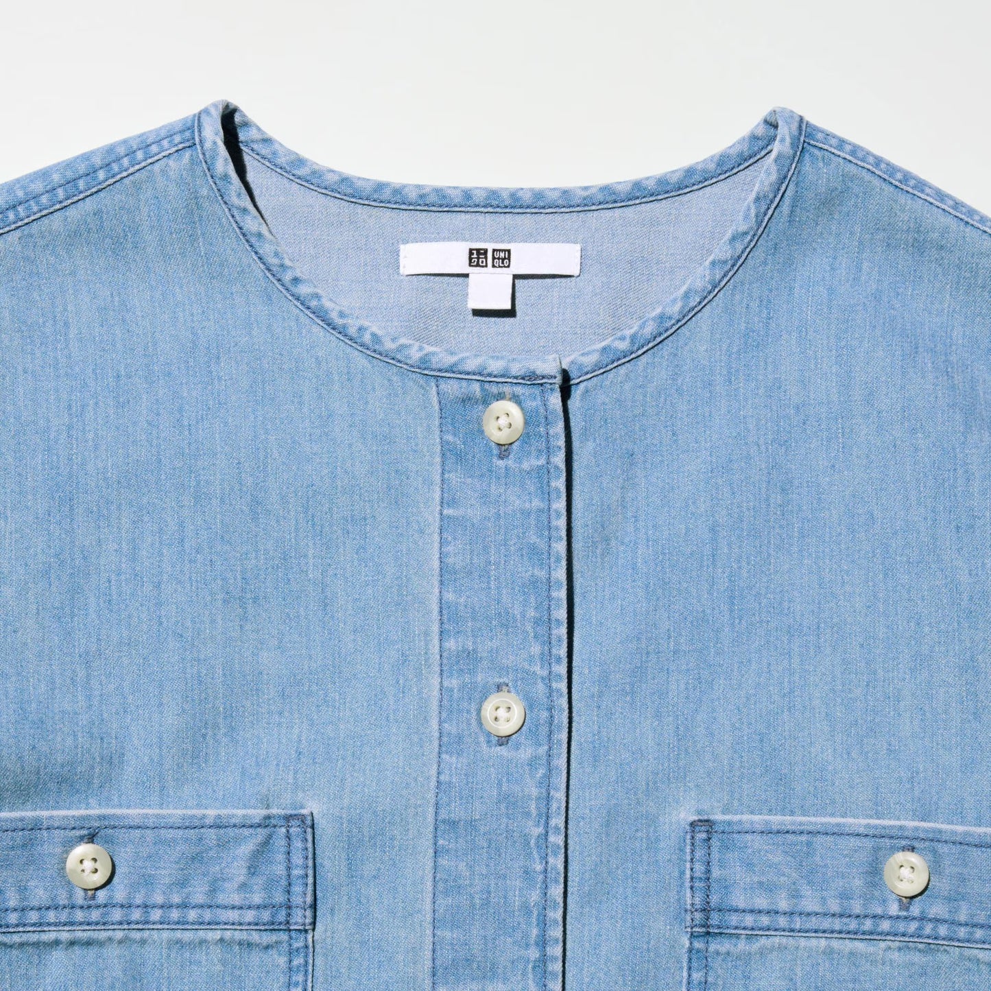 Denim Long Shirt Jacket